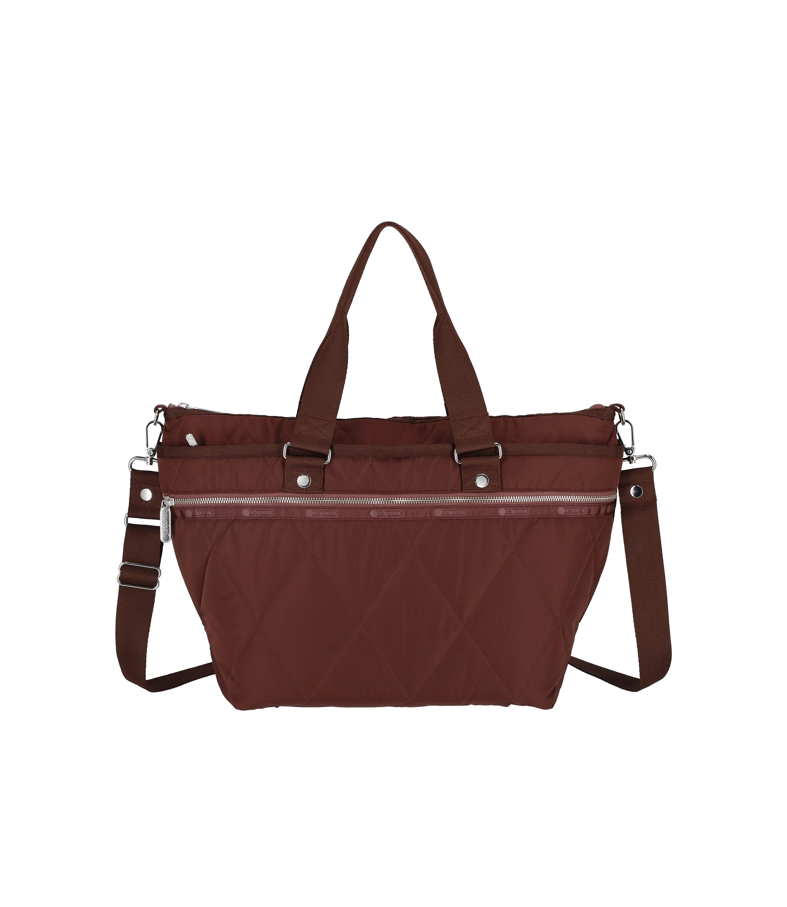 Quilted Zip Tote sold by Lesportsac