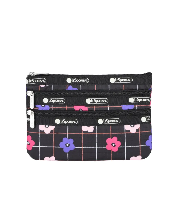 3-Zip Cosmetic sold by Lesportsac