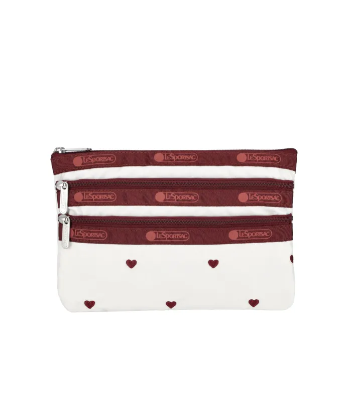 3-Zip Cosmetic sold by Lesportsac