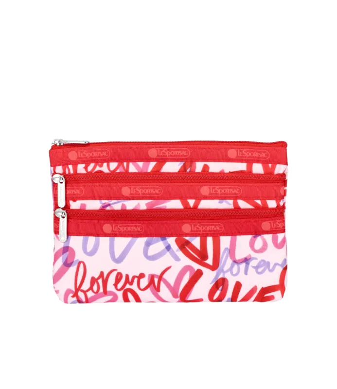 3-Zip Cosmetic sold by Lesportsac