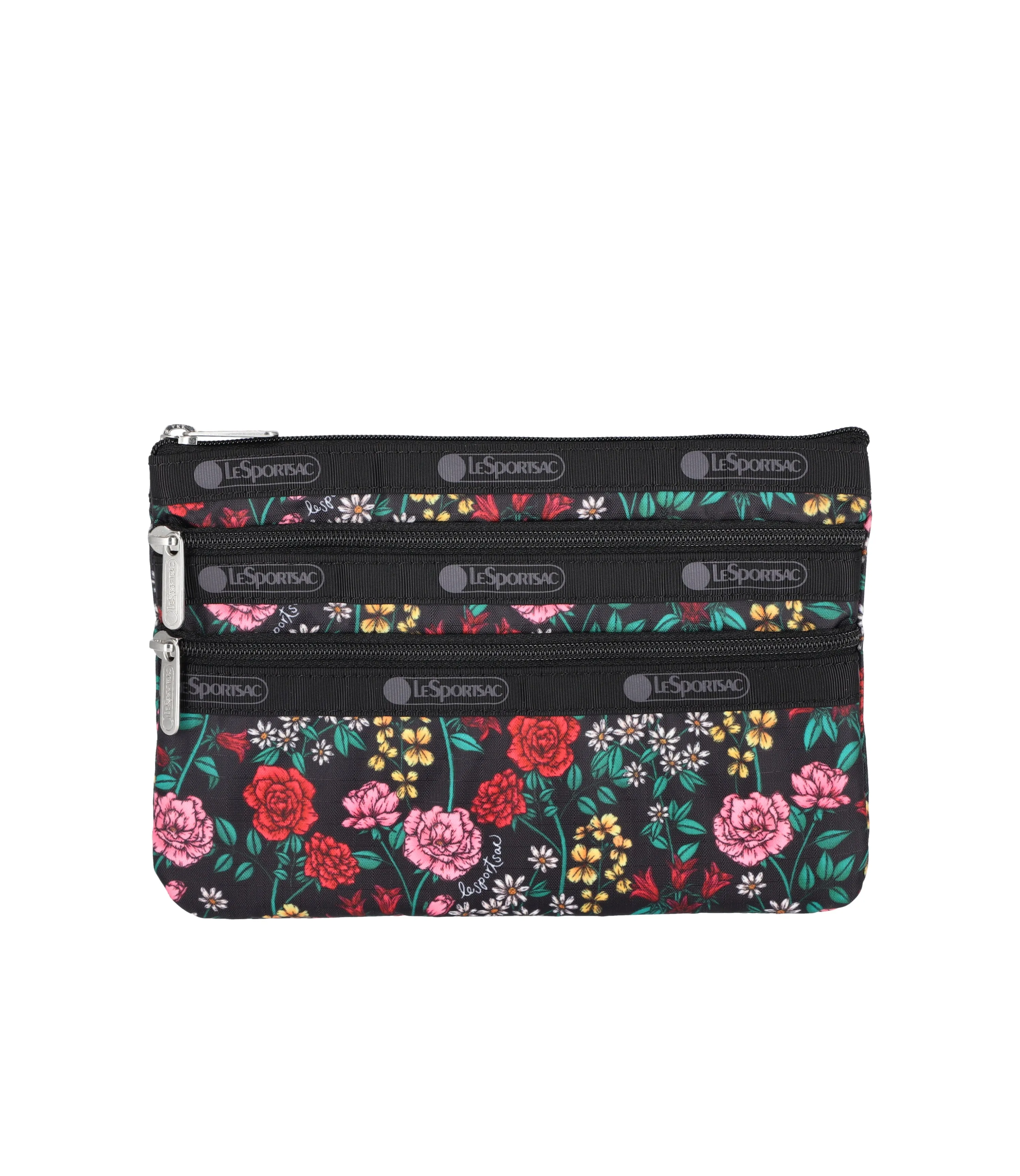 3-Zip Cosmetic sold by Lesportsac