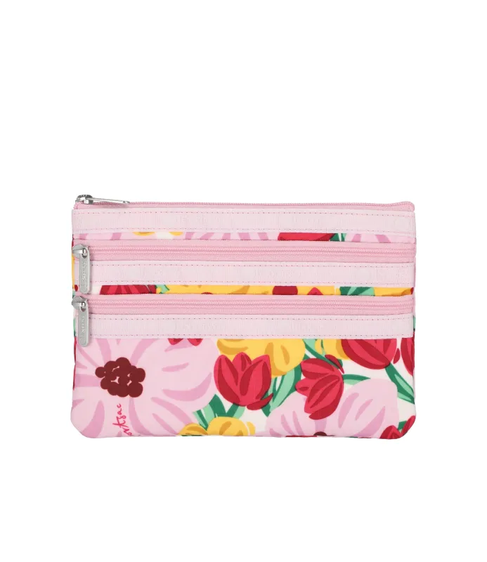 3-Zip Cosmetic sold by Lesportsac