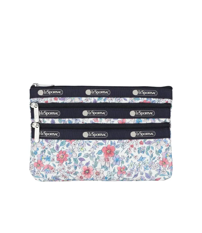 3-Zip Cosmetic sold by Lesportsac