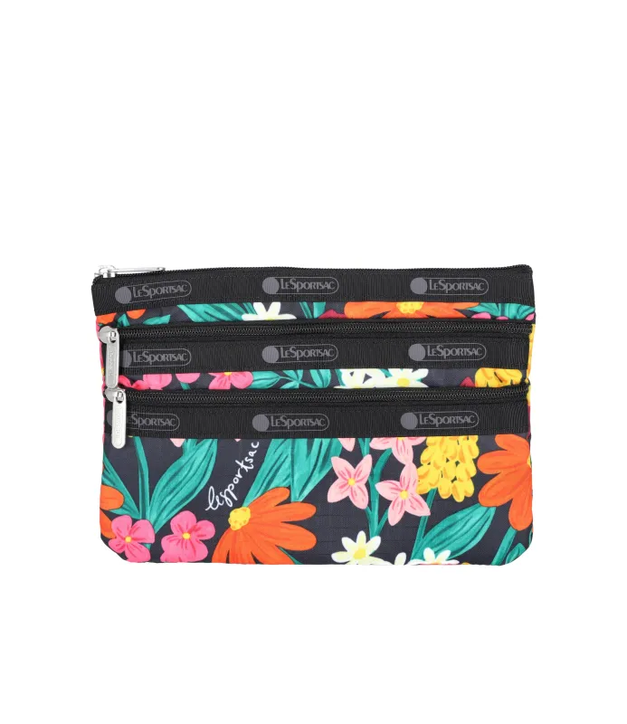 3-Zip Cosmetic sold by Lesportsac
