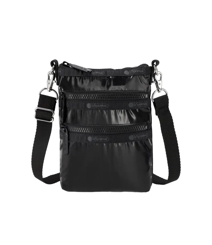3-Zip Crossbody made by Lesportsac