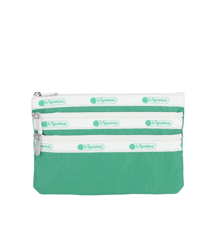 3-Zip Cosmetic sold by Lesportsac