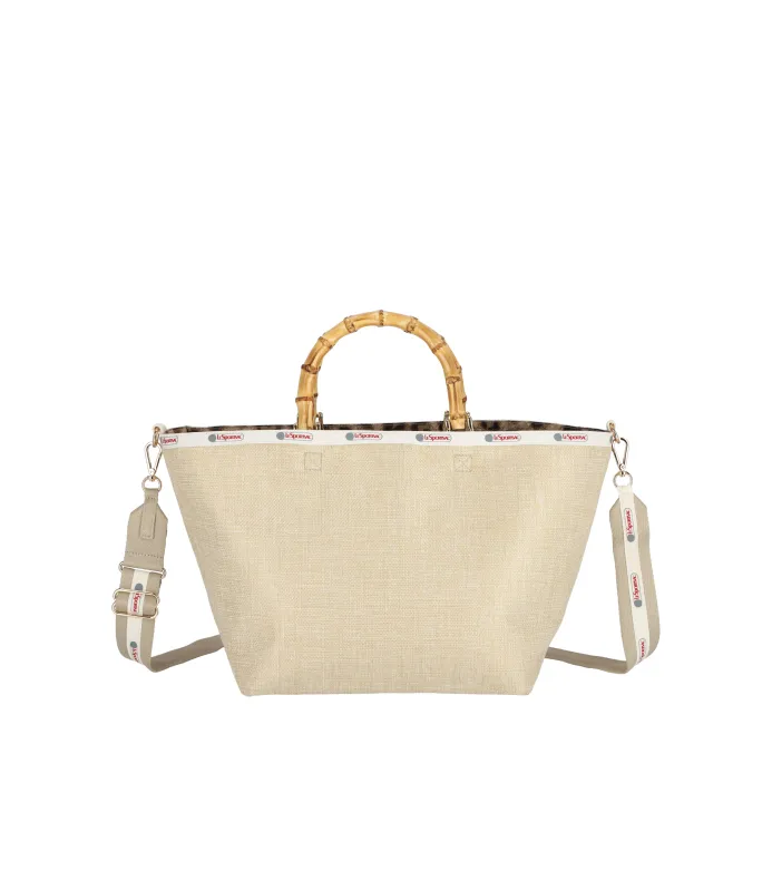 Medium Bamboo Tote with Strap sold by Lesportsac