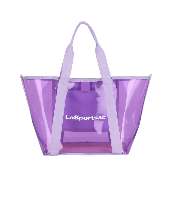 ■LeSportsac■CLEAR MINI TOTE Clear Mini North/South Tote | Parallel