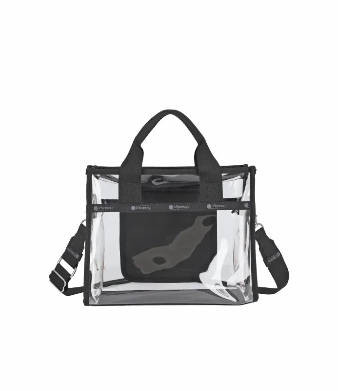 Clear Medium Top Handle Tote sold by Lesportsac