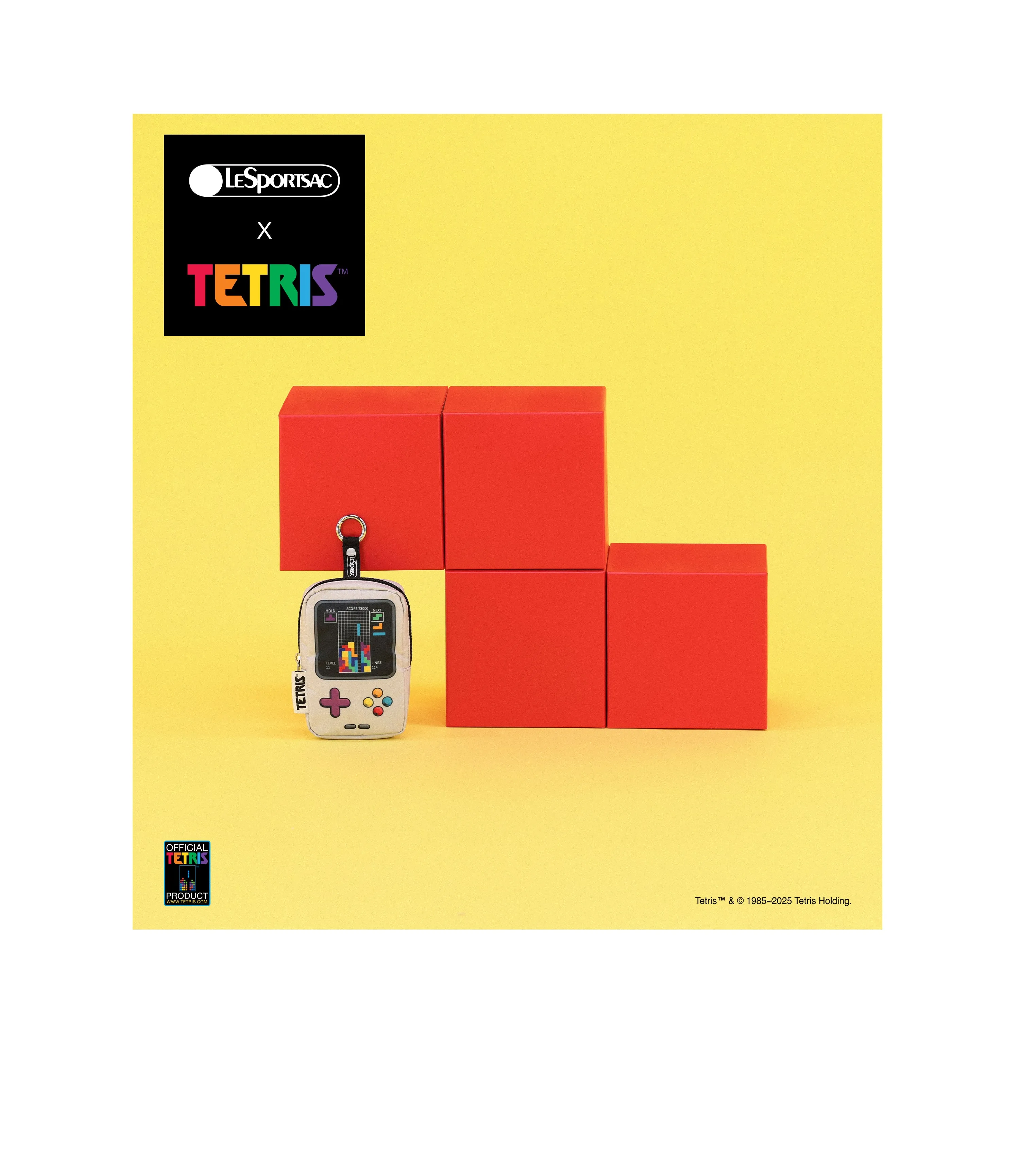 Tetris™ Key Ring sold by Lesportsac product image thumbnail 2
