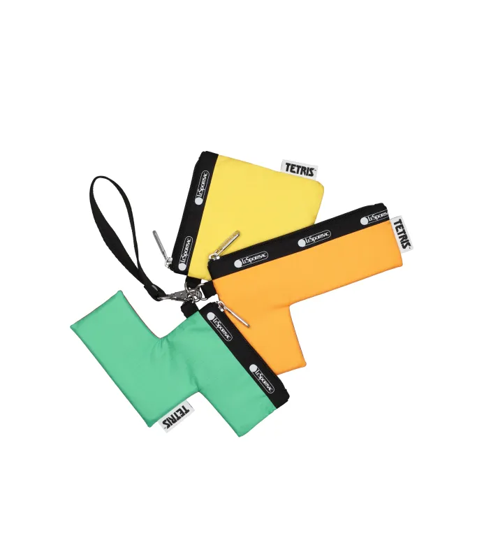 Tetris™ Zip Pouch Set sold by Lesportsac