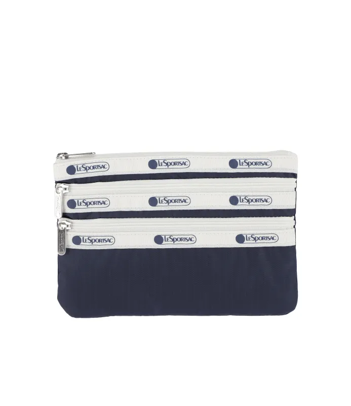 3-Zip Cosmetic sold by Lesportsac