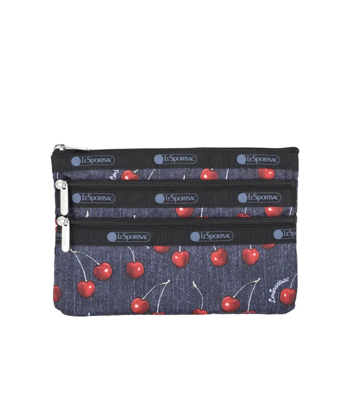 3-Zip Cosmetic sold by Lesportsac
