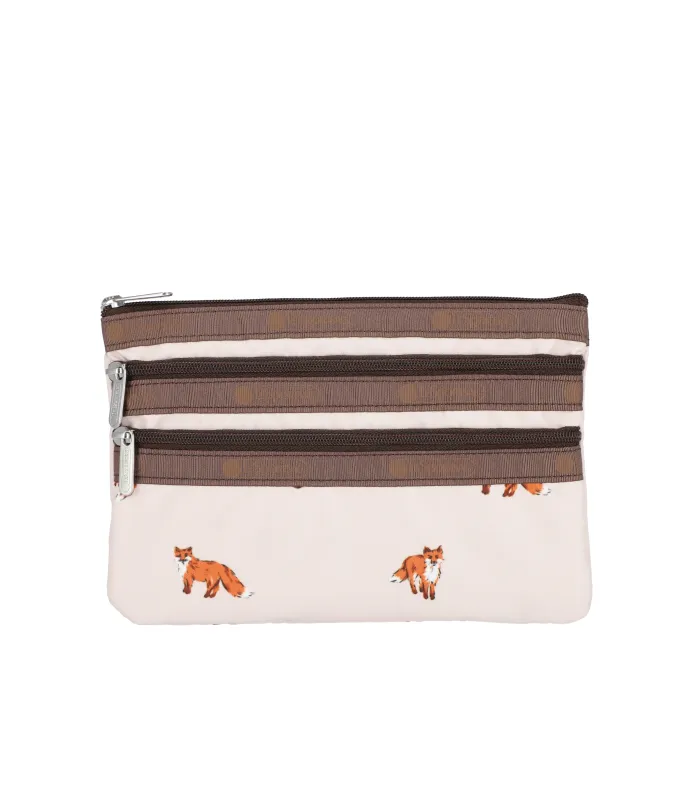 3-Zip Cosmetic sold by Lesportsac