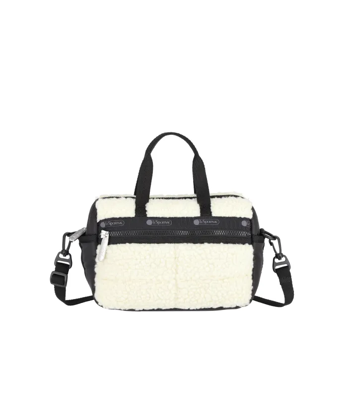 Puffy Sherpa Mini Duffel sold by Lesportsac