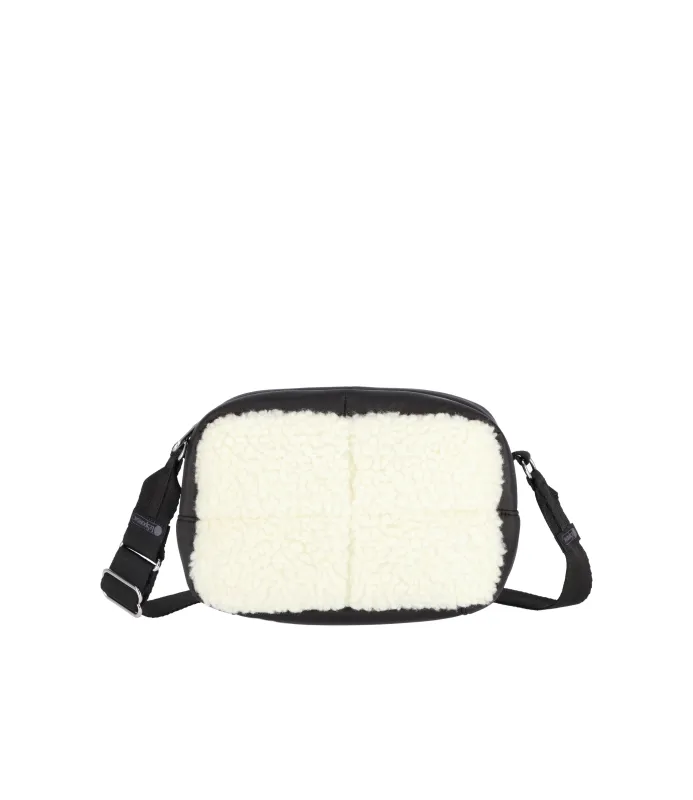 Puffy Sherpa Cube Crossbody sold by Lesportsac