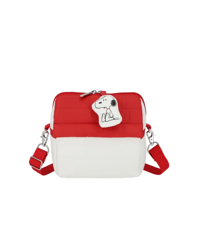 Snoopy Doghouse Bag sold by Lesportsac
