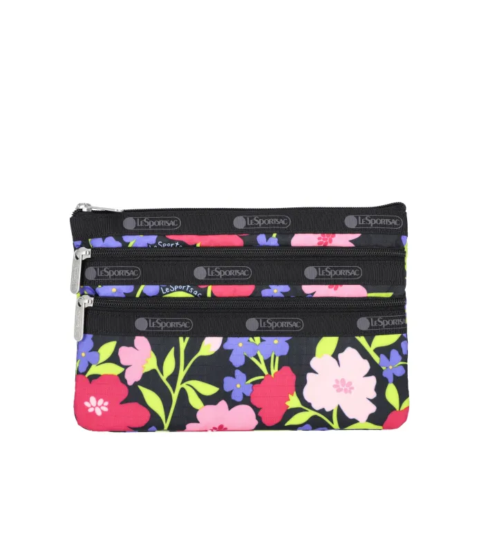 3-Zip Cosmetic sold by Lesportsac