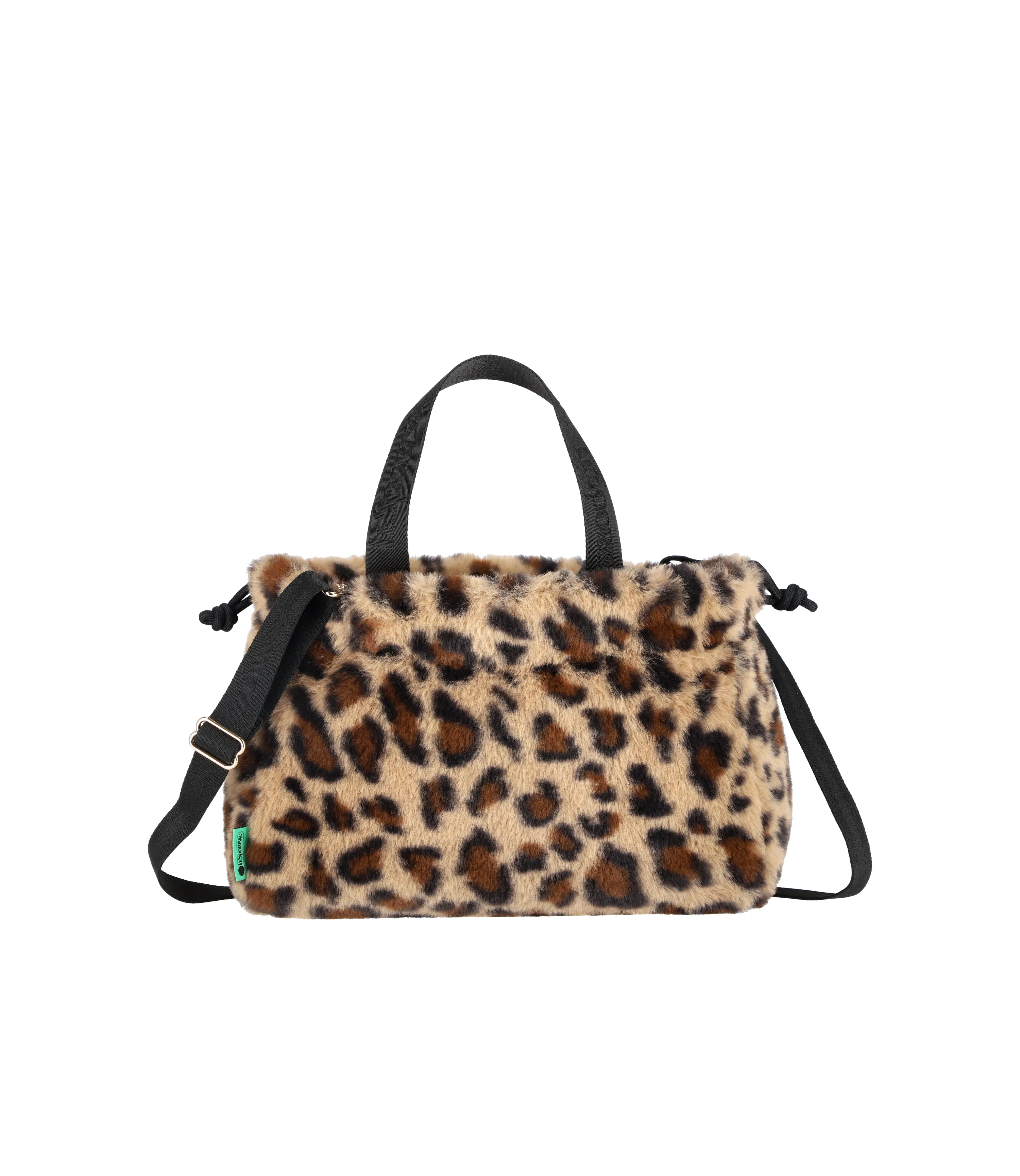 Fur Drawstring Tote sold by Lesportsac