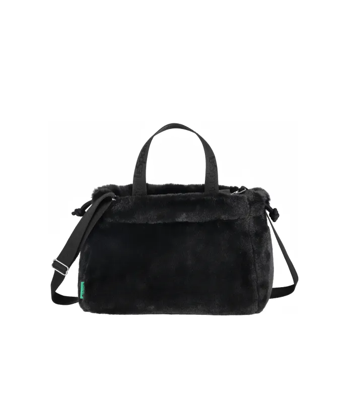 Fur Drawstring Tote sold by Lesportsac
