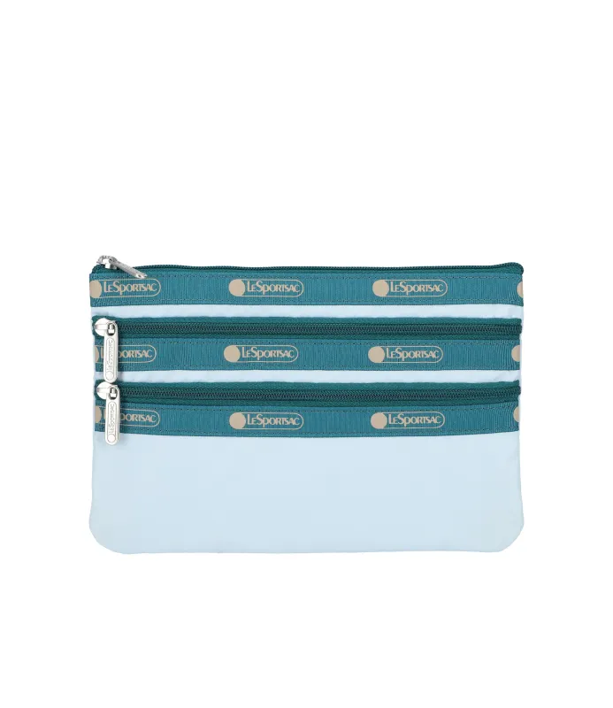 3-Zip Cosmetic made by Lesportsac