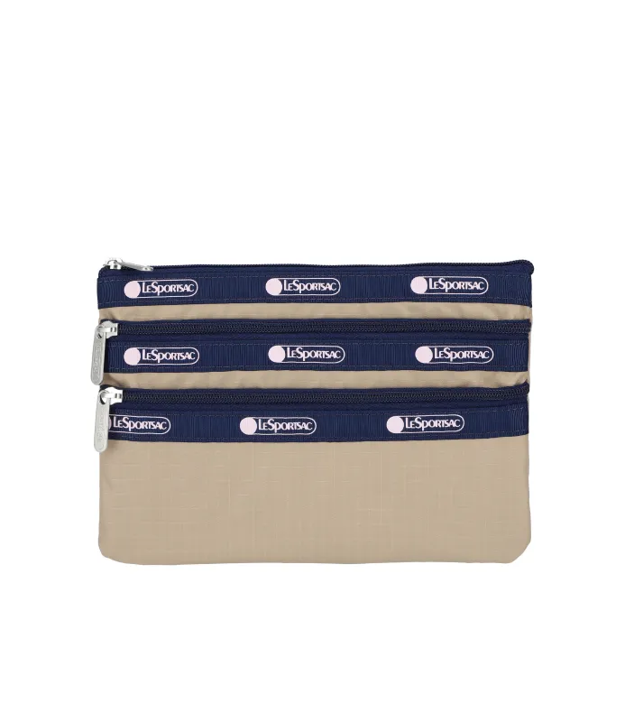 3-Zip Cosmetic made by Lesportsac