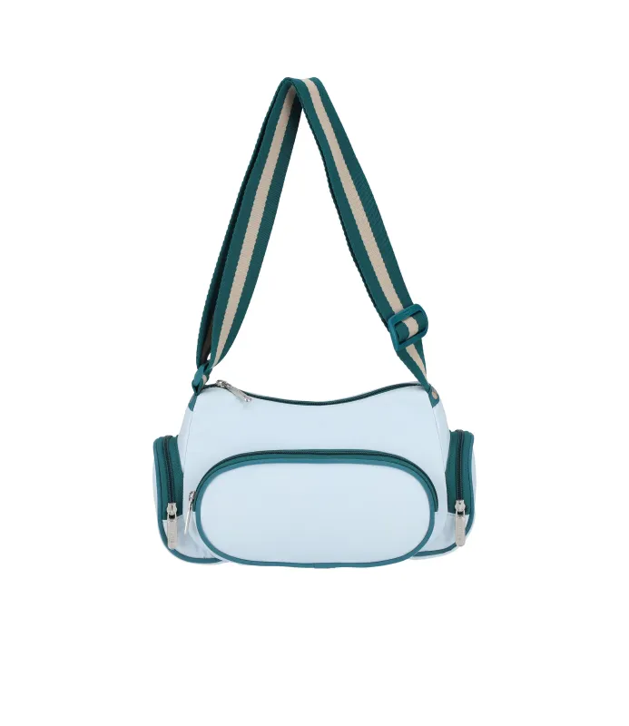 3-Pocket Shoulder Bag made by Lesportsac