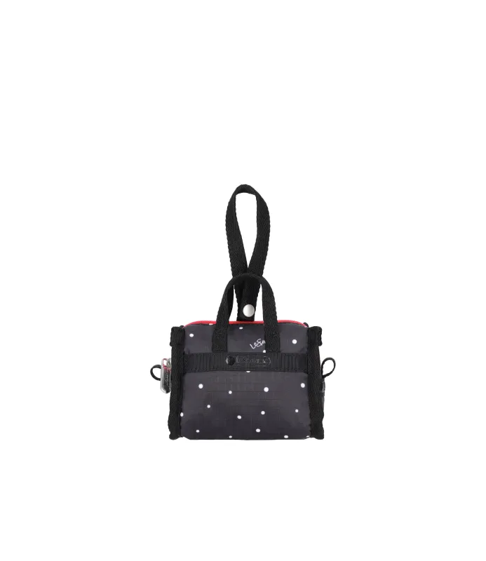 Micro Weekender Charm made by Lesportsac