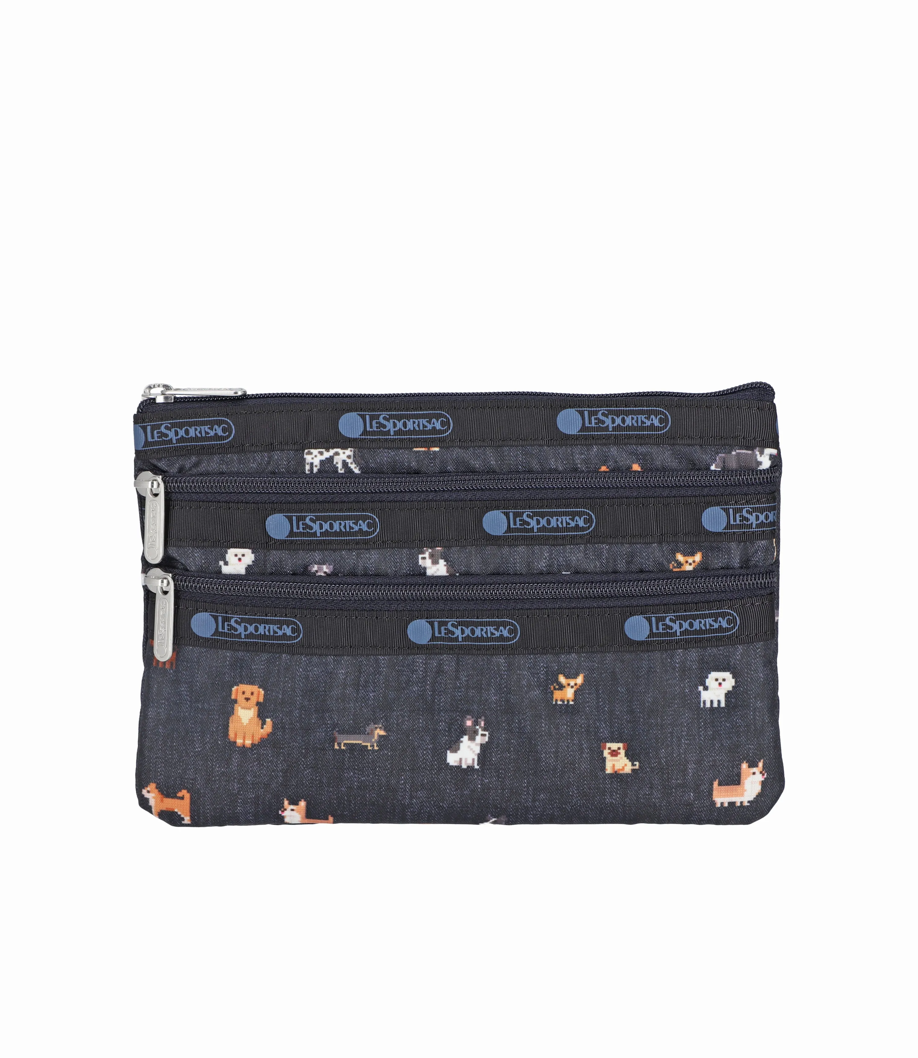 3-Zip Cosmetic sold by Lesportsac