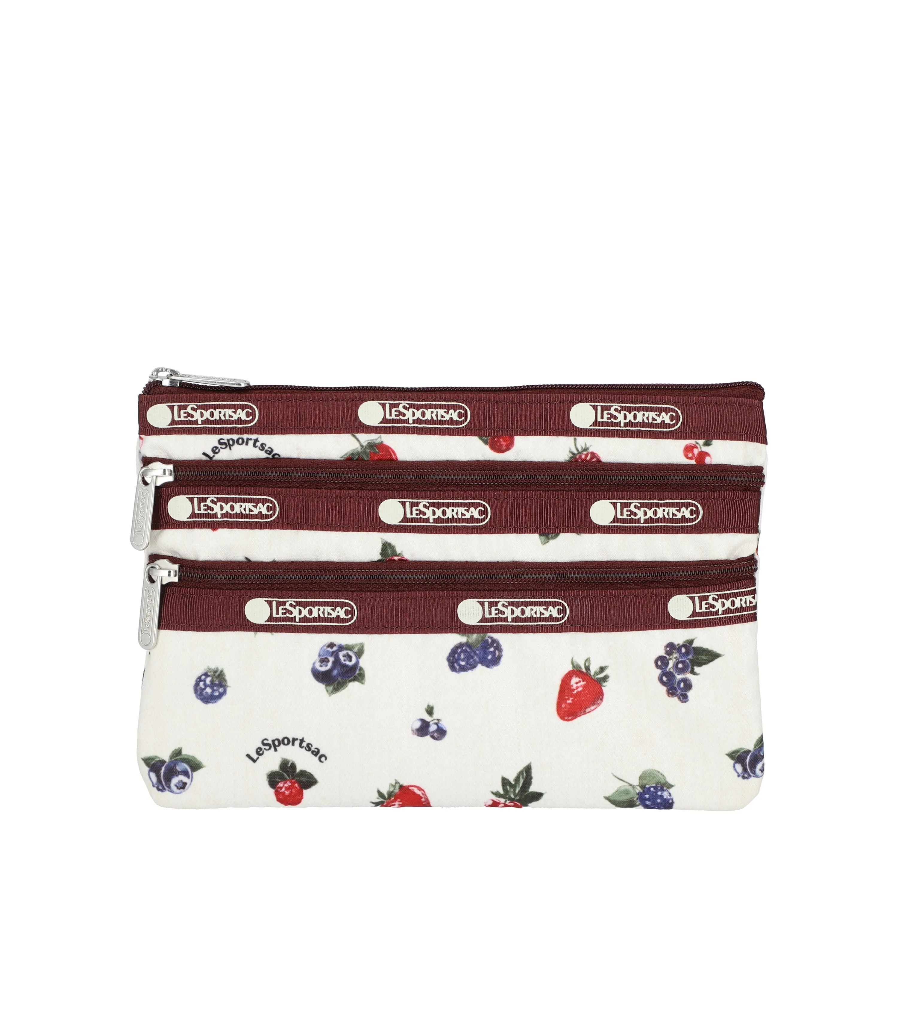 3-Zip Cosmetic sold by Lesportsac