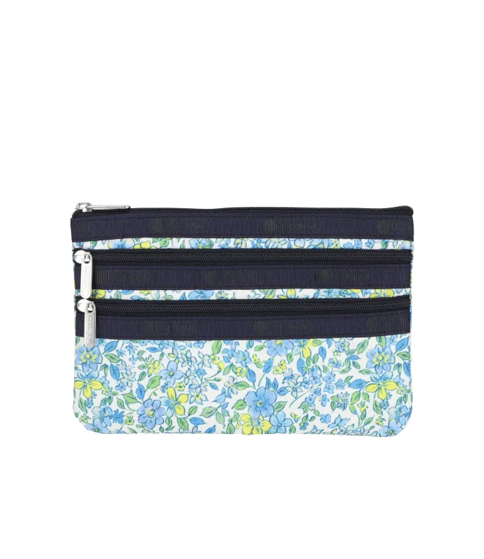 3-Zip Cosmetic made by Lesportsac