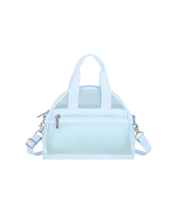 Sheer Round Small Satchel made by Lesportsac