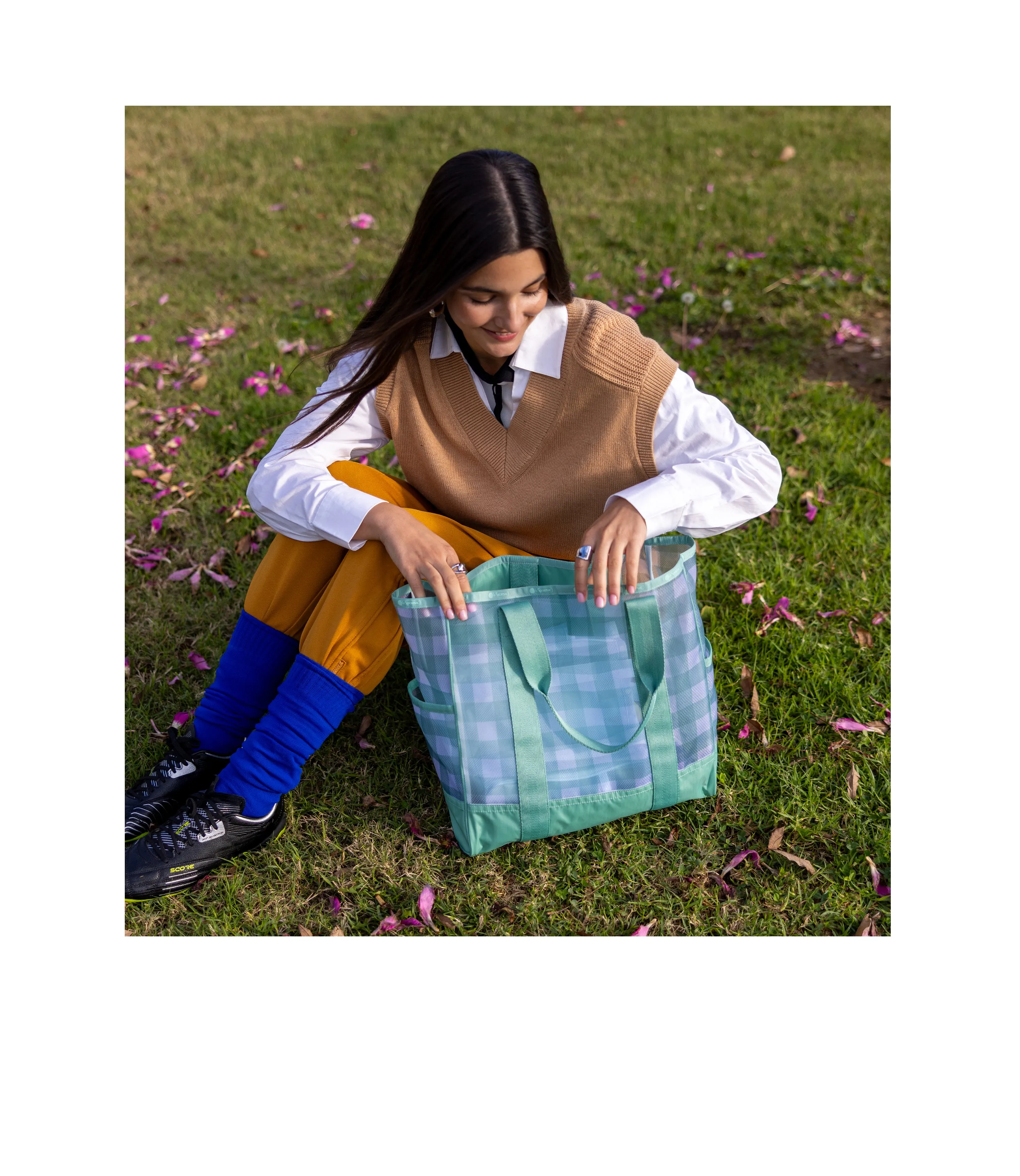 Sheer Large Open Tote sold by Lesportsac product image thumbnail 2