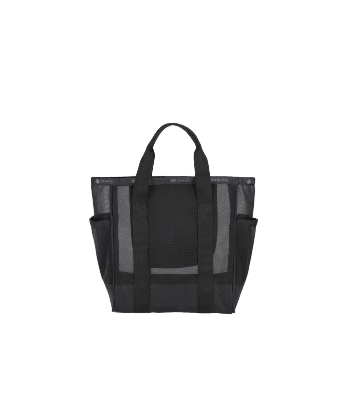 Sheer Medium Open Tote made by Lesportsac