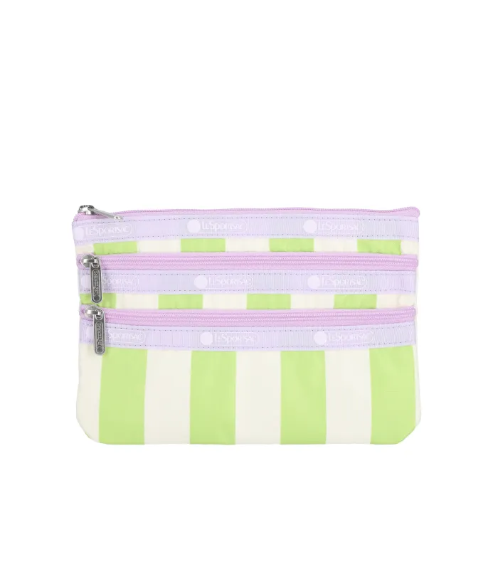3-Zip Cosmetic made by Lesportsac
