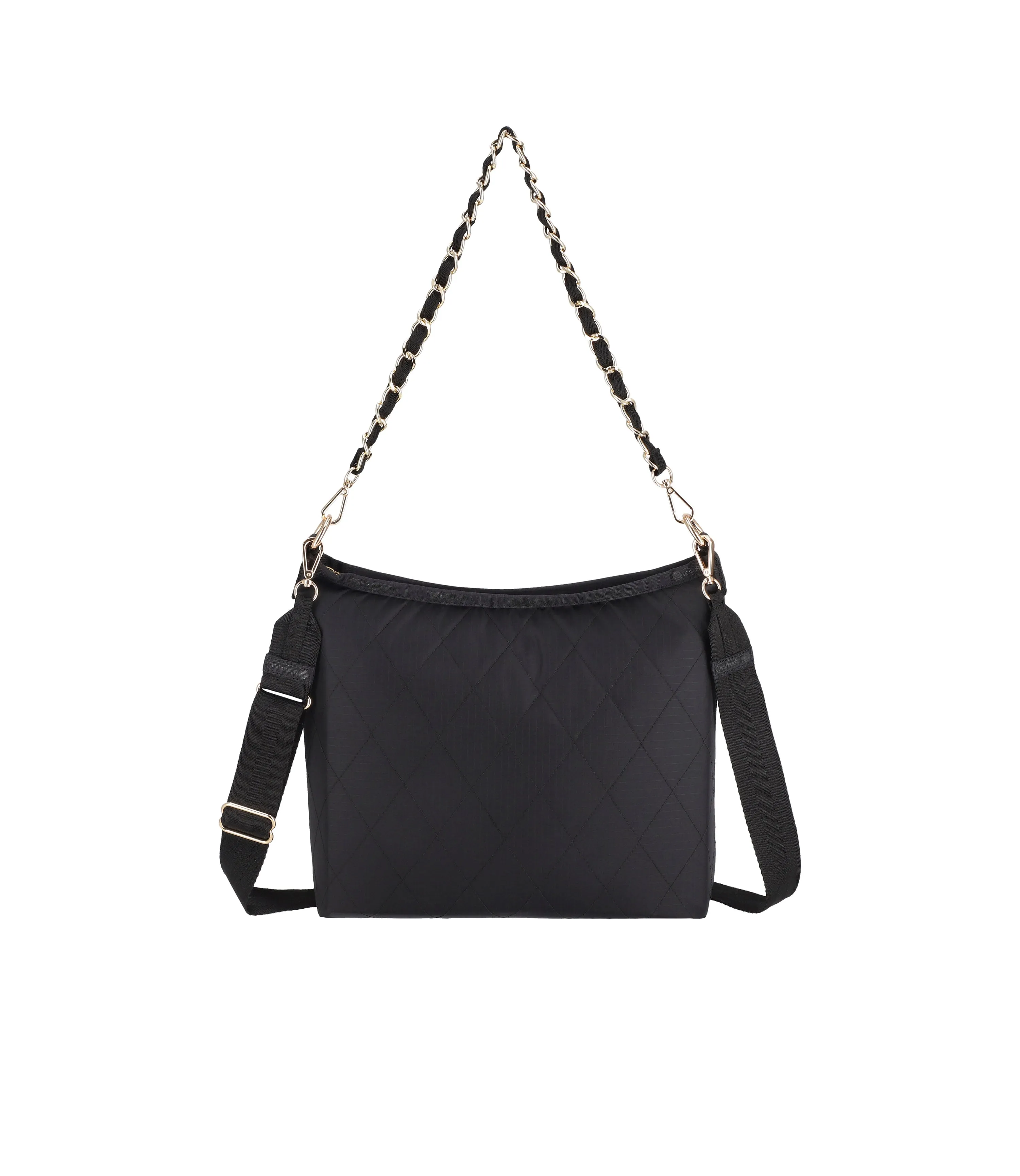 Chain Medium Zip Shoulder Bag sold by Lesportsac