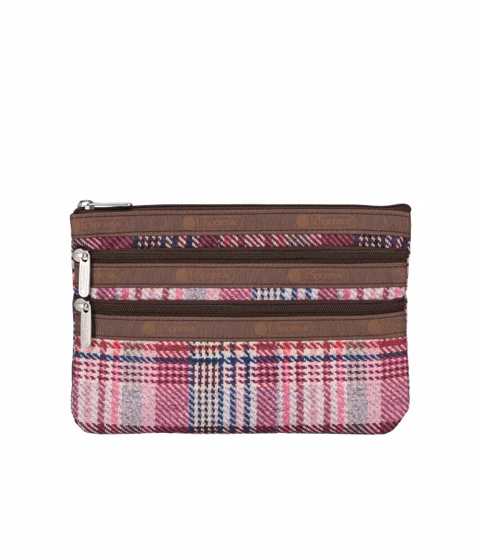 3-Zip Cosmetic made by Lesportsac