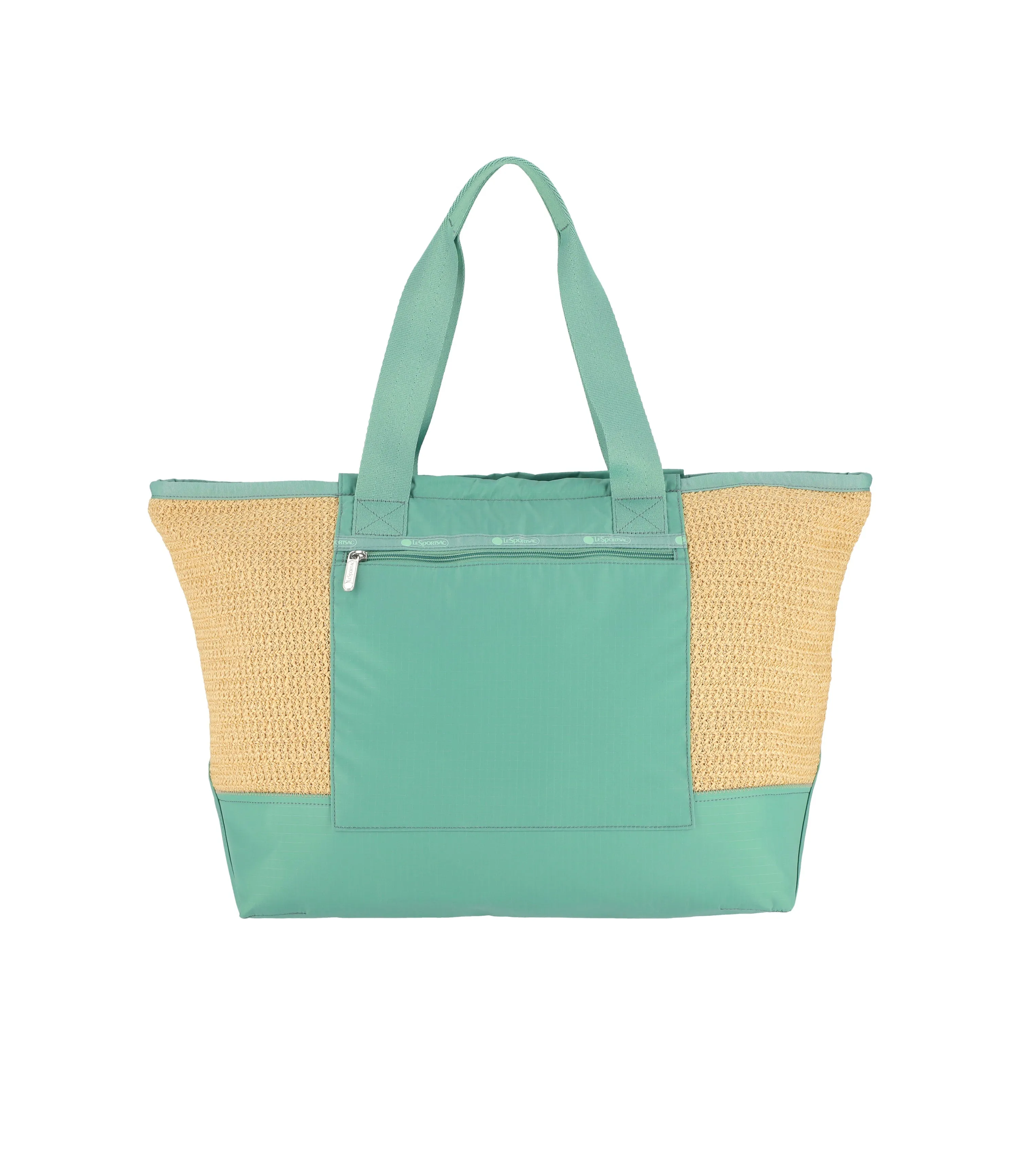 Raffia East/West Tote sold by Lesportsac