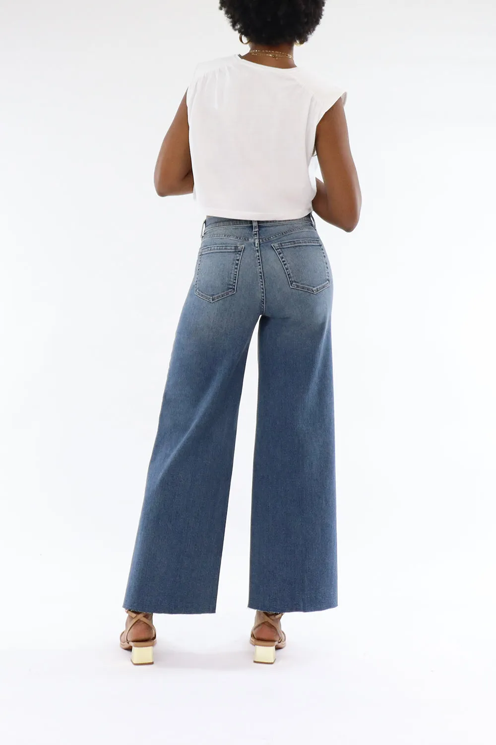 Hudson Button Fly Wide Leg sold by Level 99 product image thumbnail 3