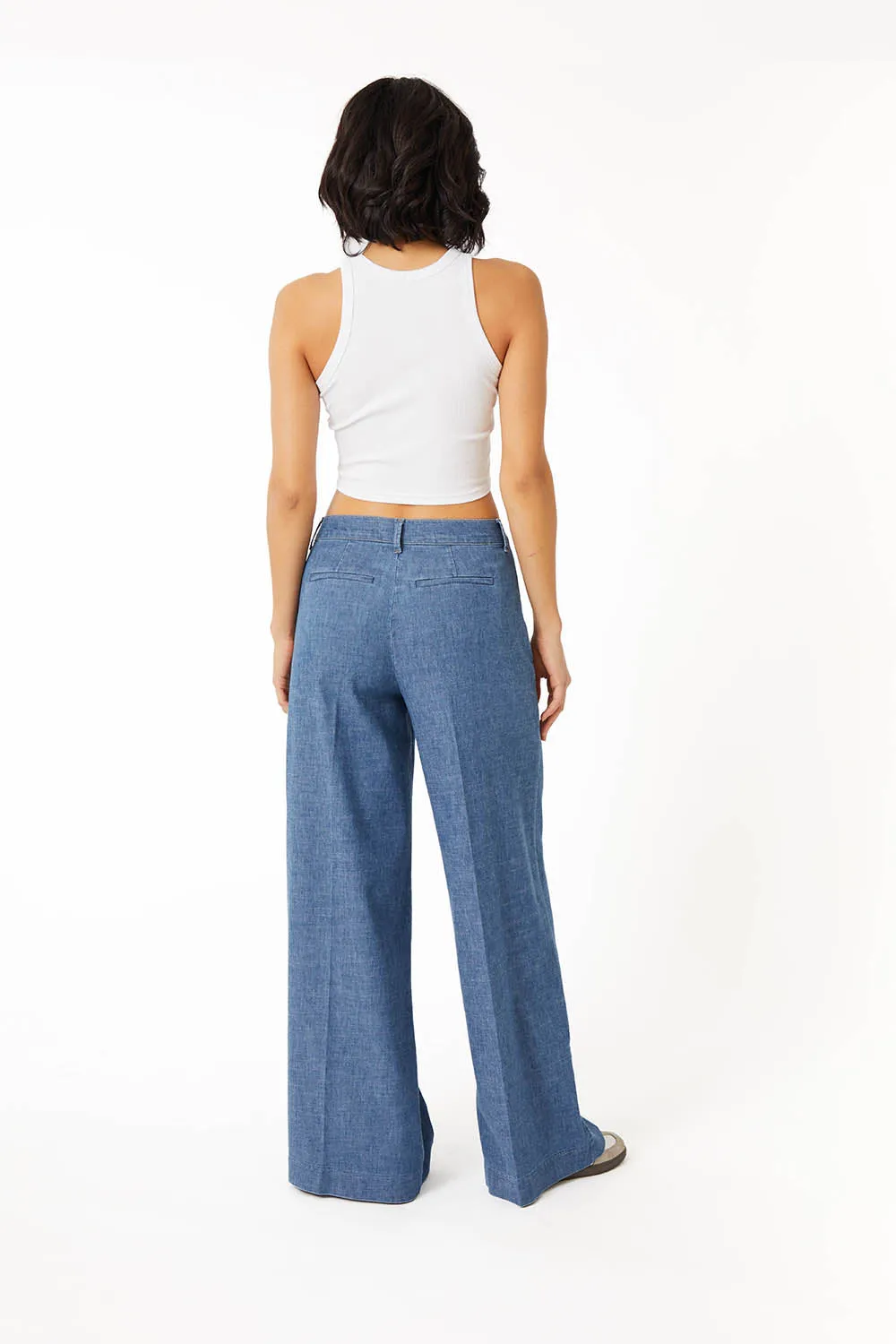 Denim by Nature™ Brooke Wide Leg Pant sold by Level 99 product image thumbnail 3