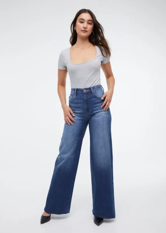 Pinch Waist Wide Leg sold by Level 99