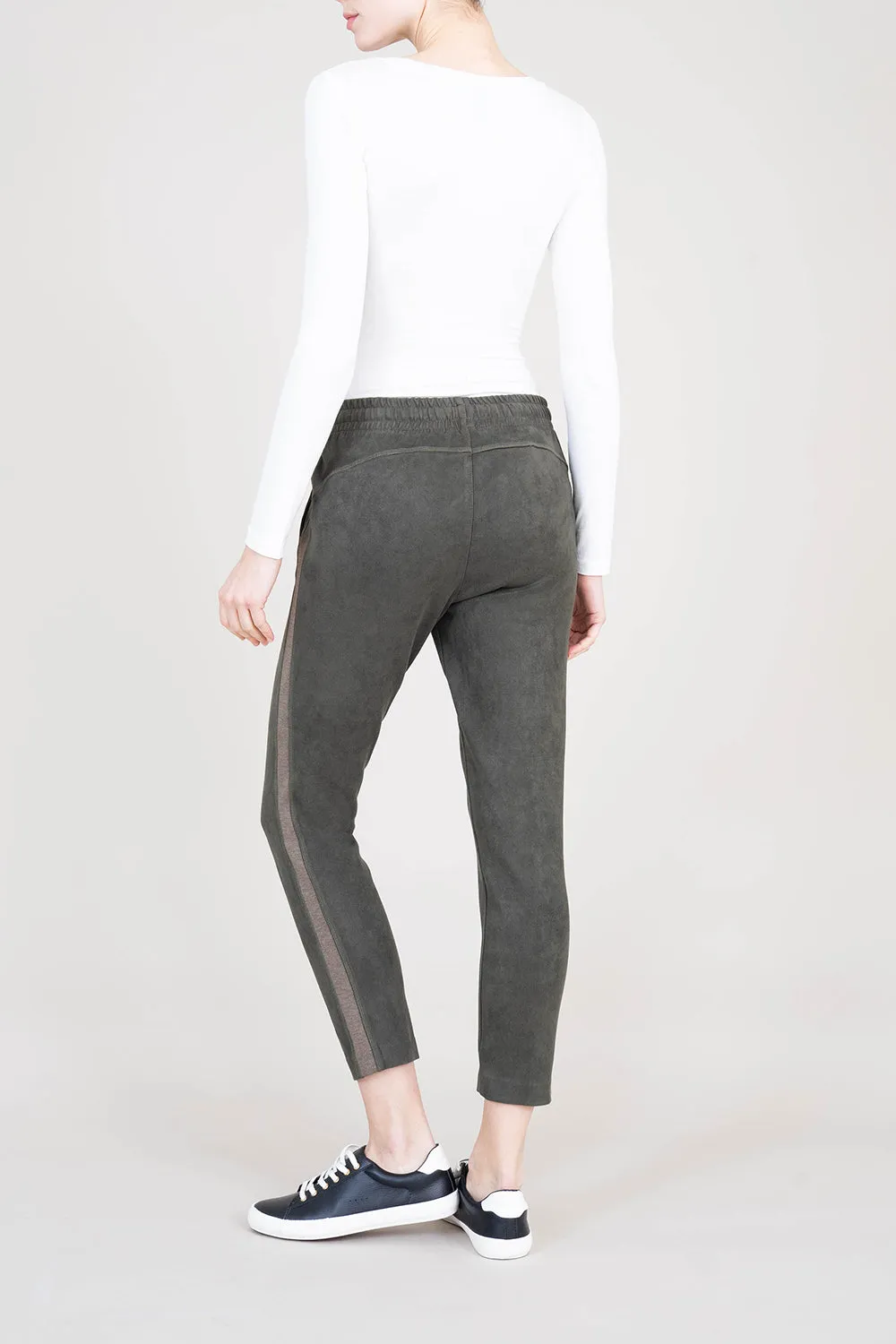 Vegan Suede Jogger sold by Level 99 product image thumbnail 3