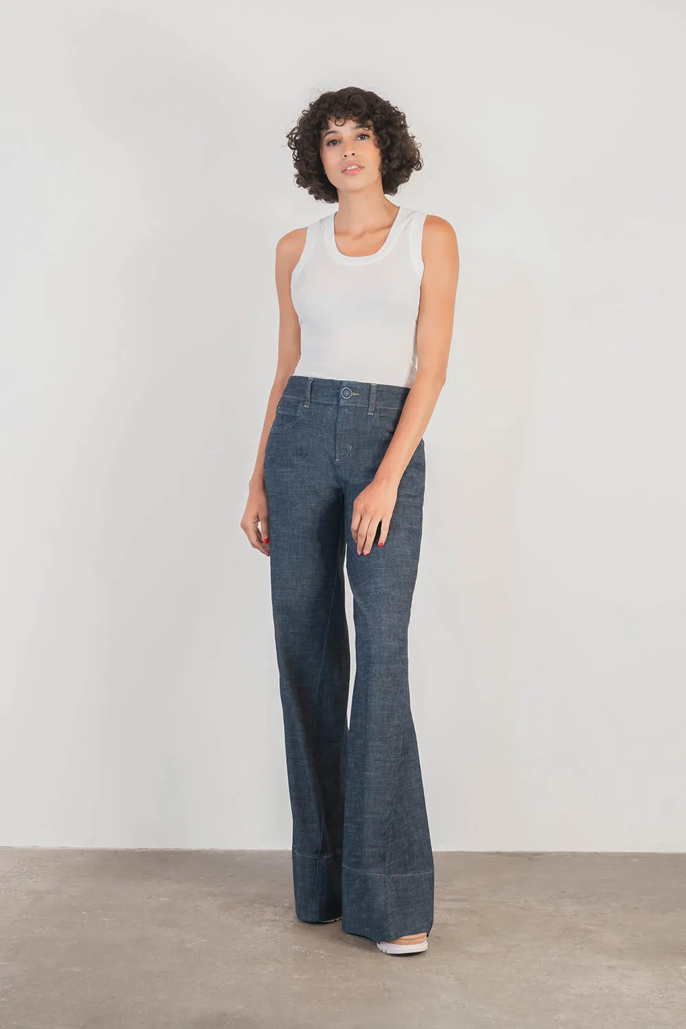 Denim by Nature™ Tyler Wide Leg Pant sold by Level 99 product image thumbnail 2