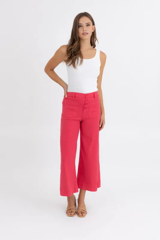 Sophie Crop Wide Leg sold by Level 99