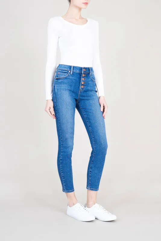 Heidi Exposed Button Fly sold by Level 99