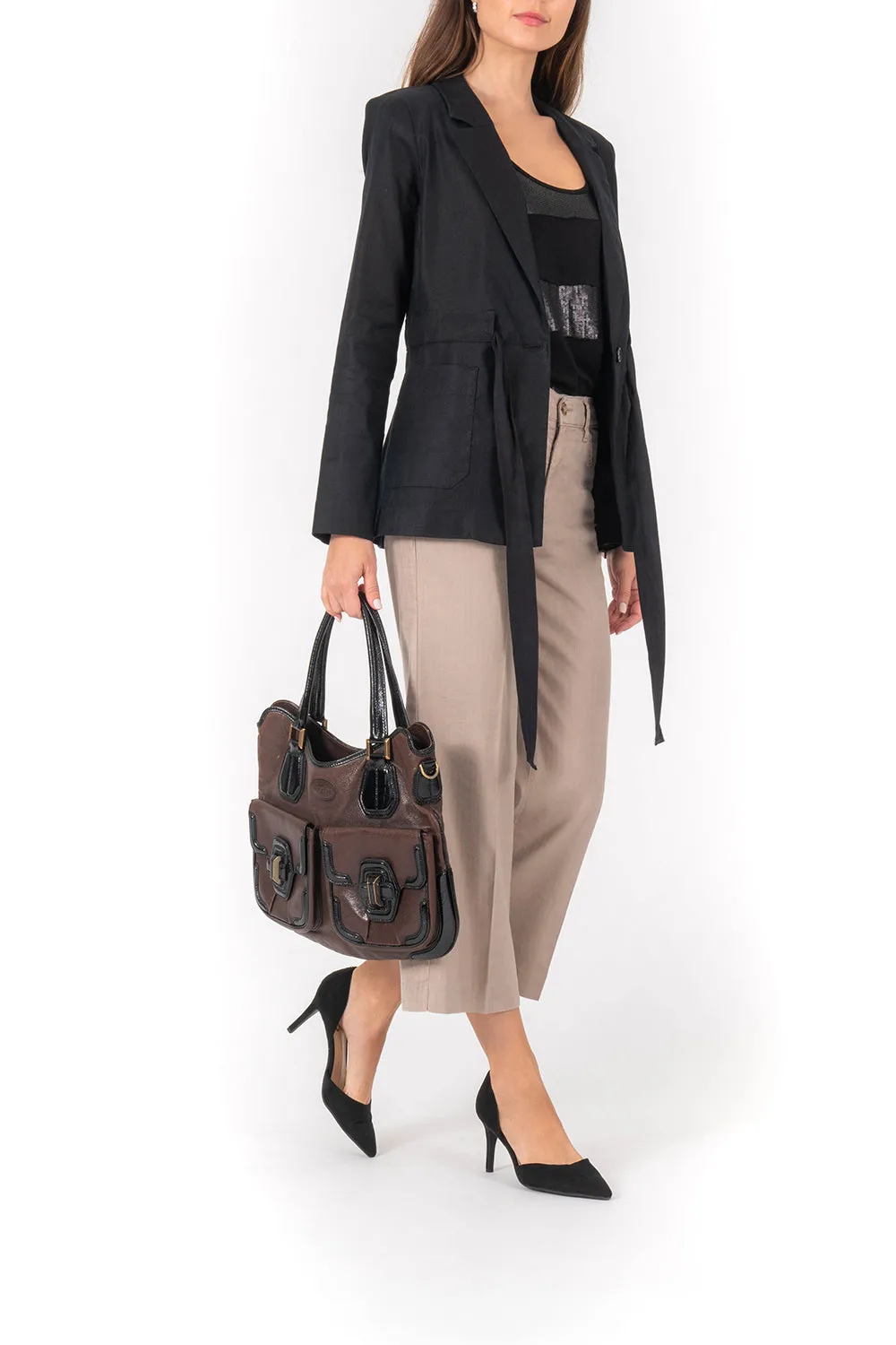 Annabelle Crop Pant sold by Level 99 product image thumbnail 5