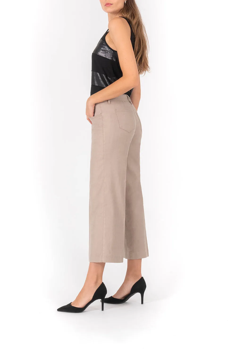 Annabelle Crop Pant sold by Level 99 product image thumbnail 3