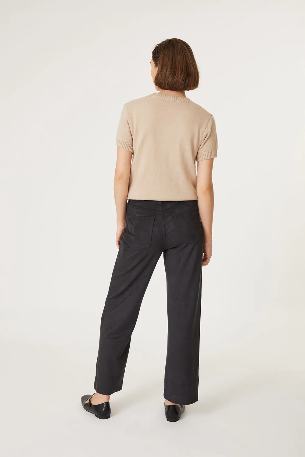Andie Faux Suede Pant sold by Level 99 product image thumbnail 4