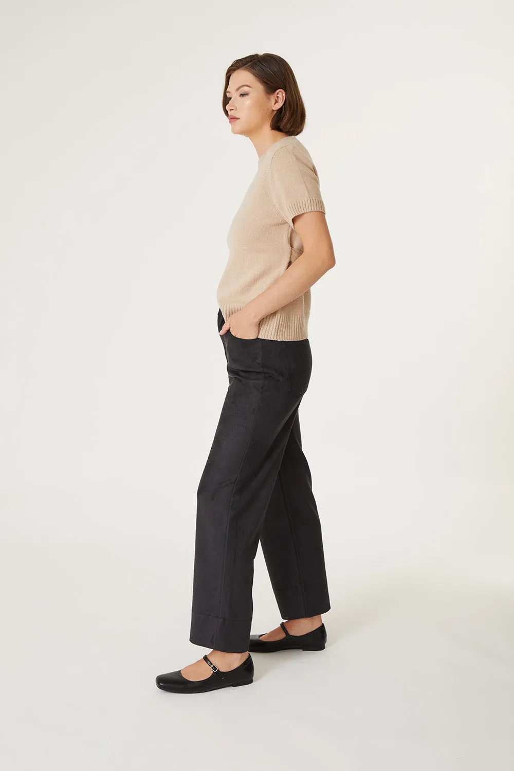 Andie Faux Suede Pant sold by Level 99 product image thumbnail 2