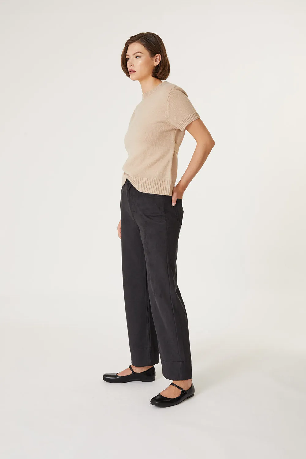 Andie Faux Suede Pant sold by Level 99 product image thumbnail 3